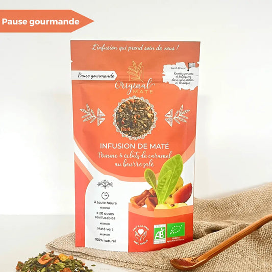 Pomme & éclats de caramel au beurre salé 